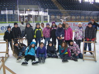 Besuch im Eisstadion Besuch im Eisstadion
