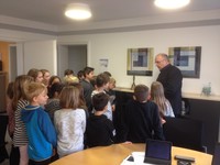 Besuch beim Bürgermeister Kl. 4a Besuch beim Bürgermeister Kl. 4a