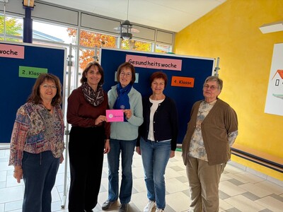 Frauenbund Oberköblitz unterstützt das Projekt „Klasse2000“ an der Grundschule Oberköblitz