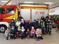 Besuch bei der Feuerwehr Oberköblitz Besuch bei der Feuerwehr Oberköblitz