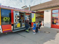 Zu Besuch bei der Feuerwehr Wernberg 