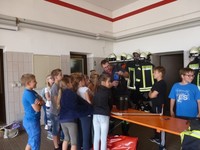 Besuch bei der Feuerwehr Besuch bei der Feuerwehr