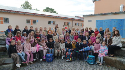 Schulanfang an der Grundschule Wernberg-Köblitz